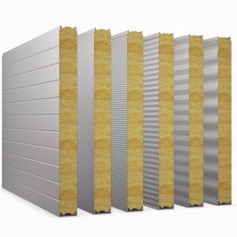 High-Quality Rock Wool Sandwich Panel for Exterior Wall Insulation