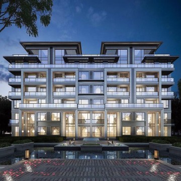 Metal Frame Multi-story Apartments Buildings