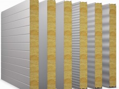 High-Quality Rock Wool Sandwich Panel for Exterior Wall Insulation