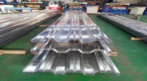 Details of Open Type Galvanized Steel Decking Sheets