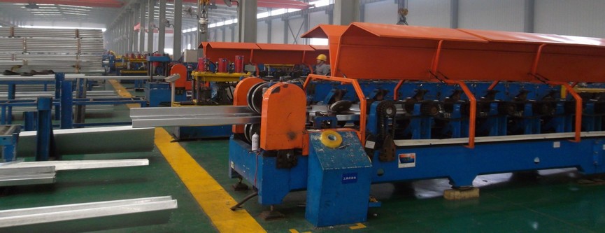 Galvanized Z Section Purlins Z Shaped Steels Production Lines