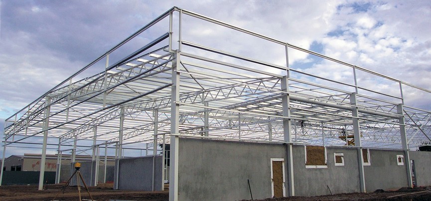 Galvanized Z Section Purlins Z Shaped Steels Project Cases